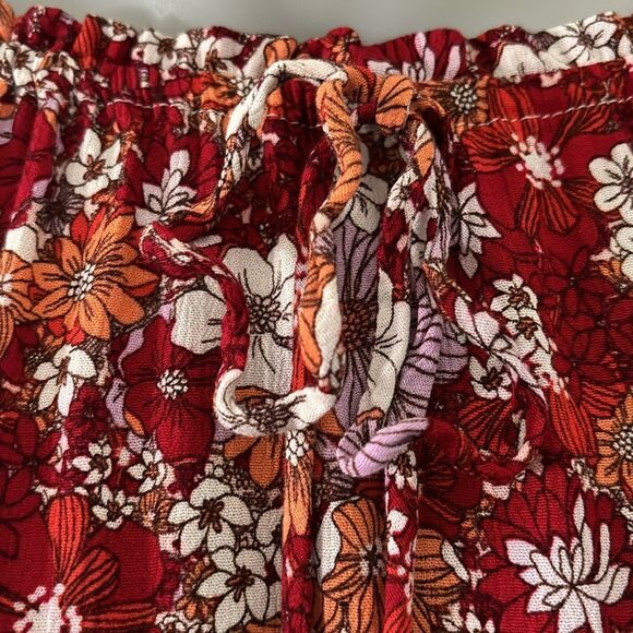 NWOT AGB floral print top, M - Picture 4 of 7